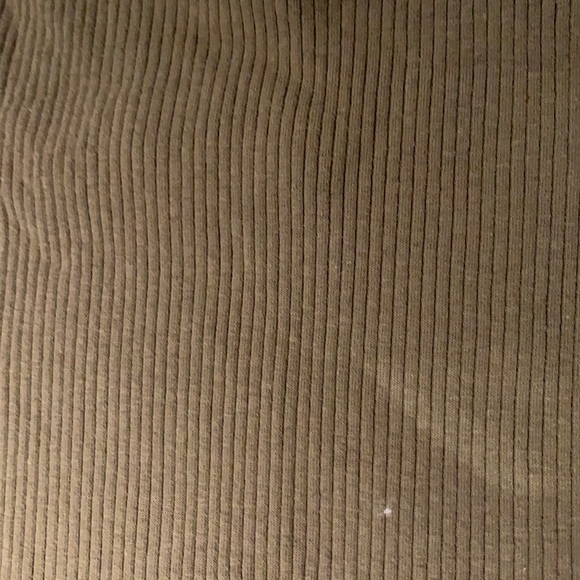 Thin strap, crop top - Dark Green - Picture 2 of 2